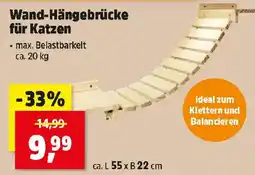 Thomas Philipps Wand-Hängebrücke für Katzen Angebot