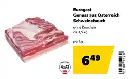 Eurogast Grissemann Eurogast Genuss aus Österreich Schweinebauch Angebot