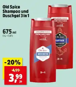 Thomas Philipps Old Spice Shampoo und Duschgel 3 in 1 Angebot