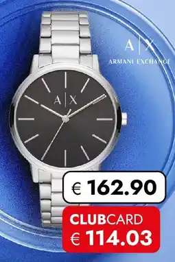 Travel FREE Armani Exchange Uhr Angebot