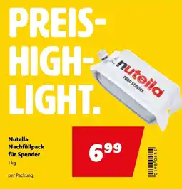Eurogast Grissemann Nutella Nachfüllpack Angebot