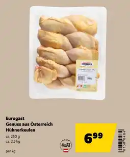 Eurogast Grissemann Eurogast Genuss aus Österreich Hühnerkeulen Angebot