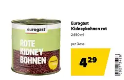 Eurogast Grissemann Eurogast Rote Kidneybohnen Angebot