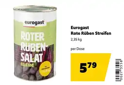 Eurogast Grissemann Eurogast Roter Rüben Streifen Angebot