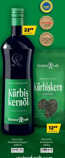 Eurogast Grissemann Steirischer Kürbiskernöl Angebot