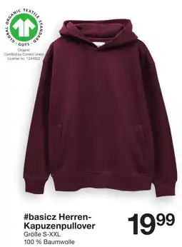 Zeeman #basicz Herren-Kapuzenpullover Angebot