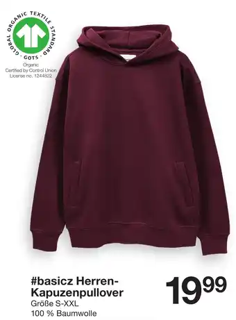 #basicz Herren-Kapuzenpullover