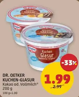 PENNY Dr. Oetker Kuchen-Glasur Angebot