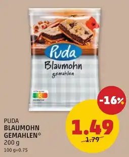 PENNY Puda Blaumohn gemahlen Angebot