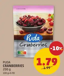 PENNY Puda Cranberries Angebot