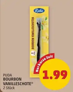 PENNY Puda Bourbon Vanilleschote Angebot