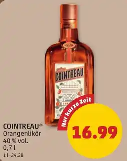 PENNY Cointreau Orangenlikör Angebot