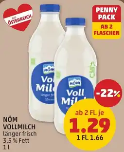 PENNY NÖM Vollmilch Angebot