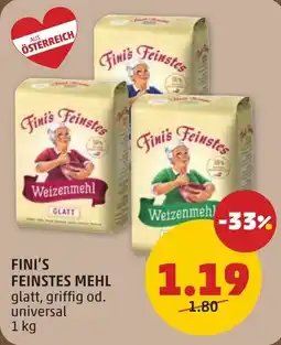 PENNY Fini's Feinstes Mehl Angebot