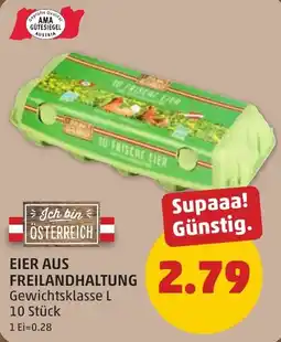 PENNY Eier aus Freilandhaltung Angebot