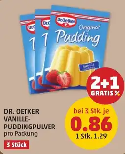 PENNY Dr. Oetker Vanille-Puddingpulver Angebot