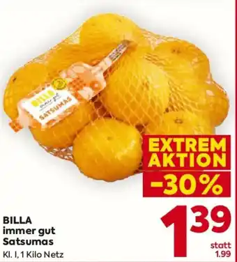 BILLA immer gut Satsumas