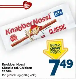 Billa Knabber Nossi Classic od. Chicken 12 Stk. Angebot
