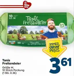 Billa Tonis Freilandeier Angebot
