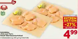 Billa Hofstädter Fair zum Tier! Hendli-Obe>>Fair zum Tier!<< enschnitzel Angebot