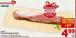 Billa clever Schweinslungenbraten Angebot