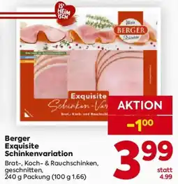 Billa Berger Exquisite Schinkenvariation Angebot