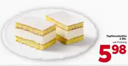 Billa Topfenschnitte 2 Stk. Angebot