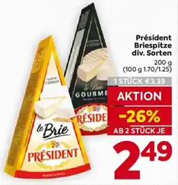 Billa Président Briespitze Angebot