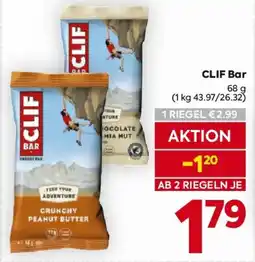Billa CLIF Bar Angebot