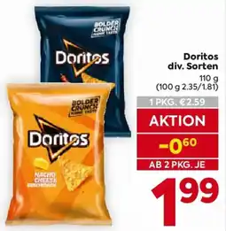 Billa Doritos Angebot