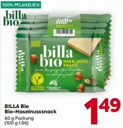 Billa BILLA Bio Bio-Haselnussnack Angebot