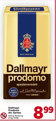 Billa Dallmayr Prodomo Angebot