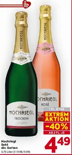 Billa Hochriegl Sekt Angebot