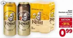 Billa Kozel Premium od. Dark Angebot