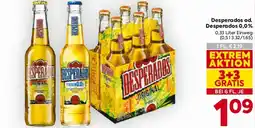 Billa Desperados od. Desperados 0,0% Angebot
