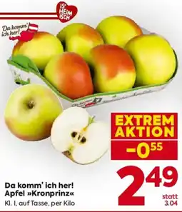 Billa Da komm' ich her! Apfel Kronprinz Angebot