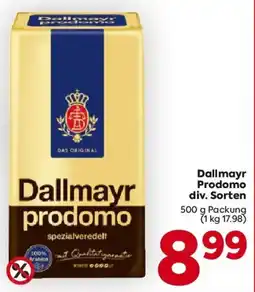 Billa Dallmayr prodomo Angebot
