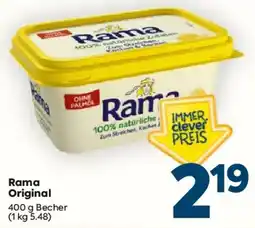 Billa Rama Original Angebot