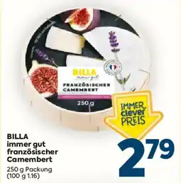 Billa BILLA immer gut französischer Camembert Angebot