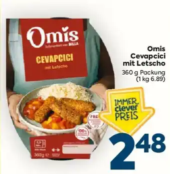 Omis Cevapcici mit Letscho