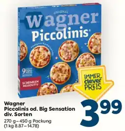 Billa Wagner Piccolinis od. Big Sensation Angebot
