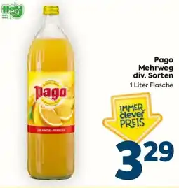 Billa Pago Mehrweg Angebot