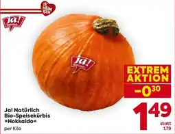Billa Ja! Natürlich Bio-Speisekürbis »Hokkaido« Angebot