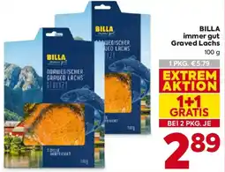 Billa BILLA immer gut Graved Lachs Angebot