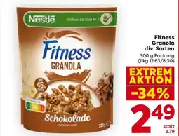 Billa Nestle Fitness Granola Angebot