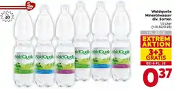 Billa Waldquelle Mineralwasser Angebot