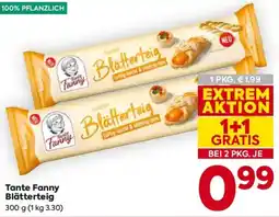 Billa Tante Fanny Blätterteig Angebot