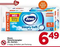 Billa Zewa Toilettenpapier Angebot