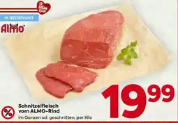 Billa Schnitzelfleisch vom ALMO-Rind Angebot