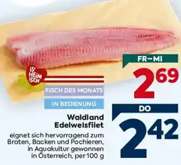 Billa Waldland Edelwelsfilet Angebot